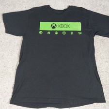 Xbox T Shirt Large Black Short Sleeve