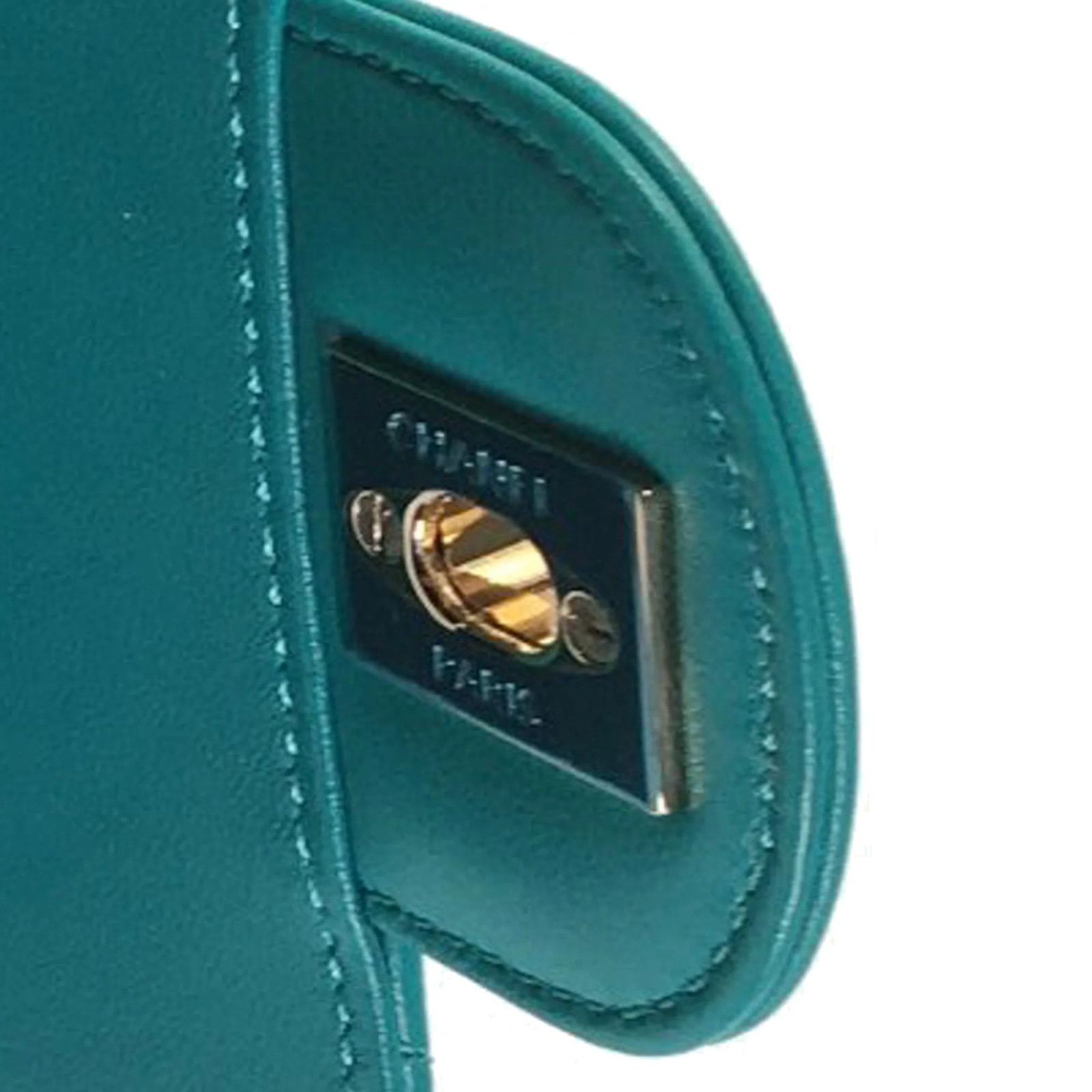 Chanel Mini Rectangular Chevron Lamb’s Leather Si… - image 8