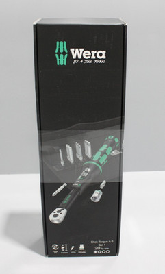 Wera Click-Torque A 6 Set 1 05130110001 Drehmomentschlüssel  mit Umschaltknar...