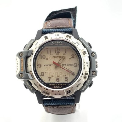 Junk CASIO PRO TREK PRT-50 TWINSENSOR Wristwatch