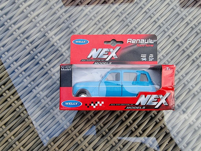 Welly Renault 4 ca 1:32, ca 11cm lang in Ovp neuwertig