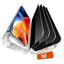 4-Pack Privacy Screen Protector for, Military Grade iPhone 15/16 Plus Private