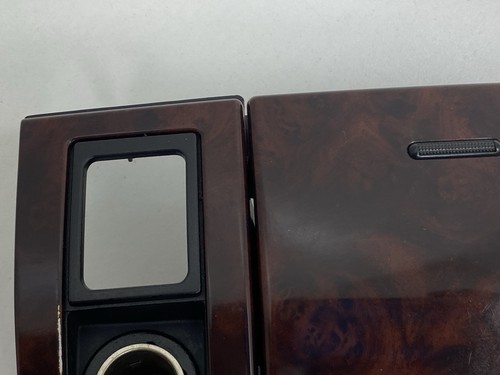 99-04 JEEP GRAND CHEROKEE WJ Lower Dash Ashtray Power Port DARK WOOD GRAIN N2 - Picture 2 of 24