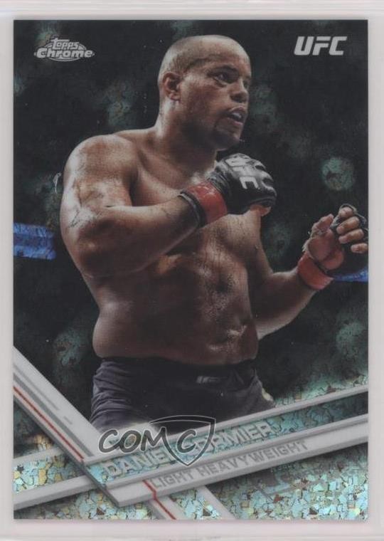 2017 Topps Chrome UFC Diamond Refractor Daniel Cormier #3 19yv