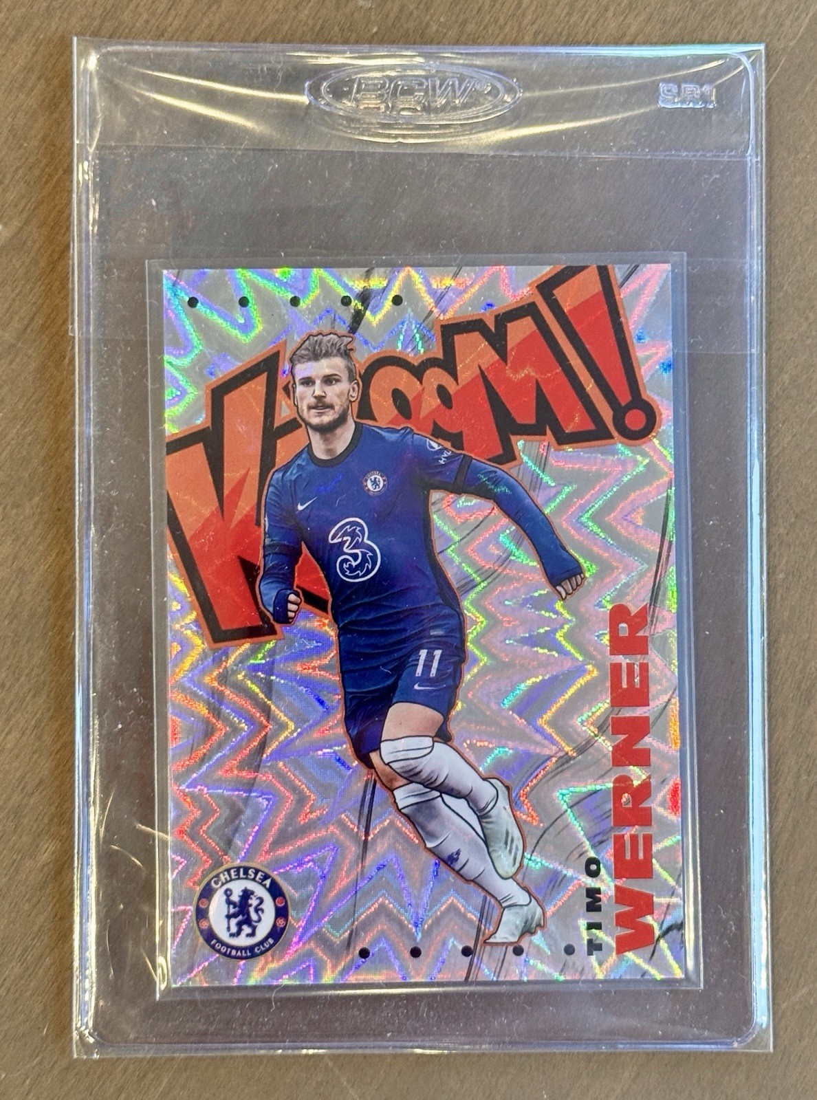 2020-21 Panini Prizm Kaboom Premier League Soccer Timo Werner Card UNGRADED