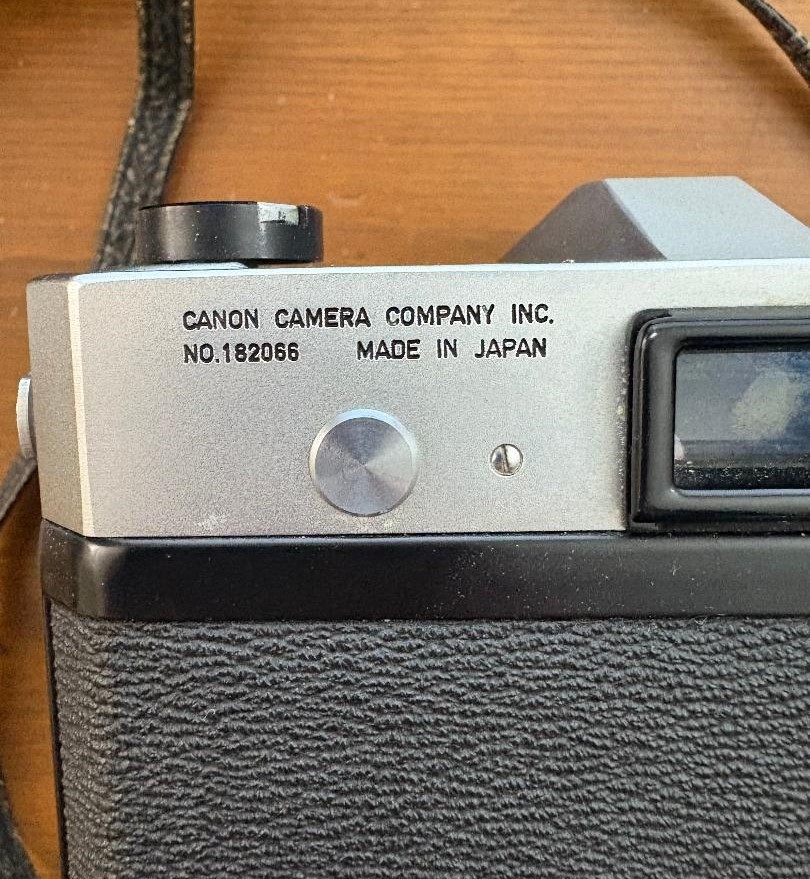 Canon RM 35mm SLR Film Camera, Super + Canomatic 58mm f/1.2 Lens