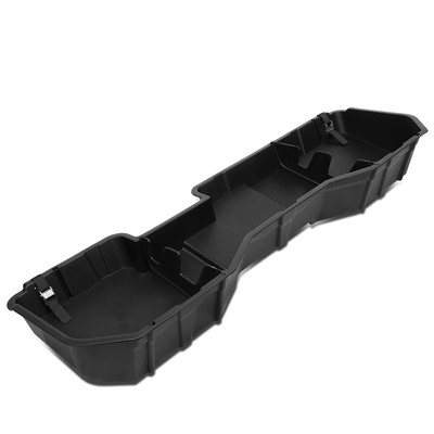 REAR UNDER SEAT STORAGE BOX TOOL TRAY FOR 2007-2019 SIERRA SILVERADO CREW CAB