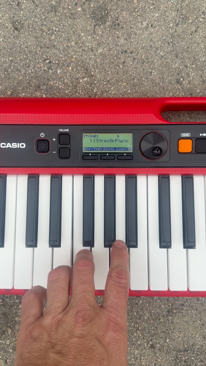 Casio Casiotone CT-S5200 - Portable Digital Keyboard (Red) | eBay