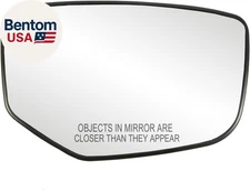 Passenger Side Non-Heated Mirror Glass W/Backing Plate, Honda Accord, 4 7/8" X 7