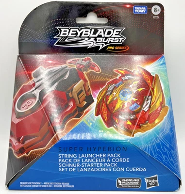 HASBRO Beyblade Burst Pro Series SUPER HYPERION | Schnur Starter Pack | Angriffs-Typ