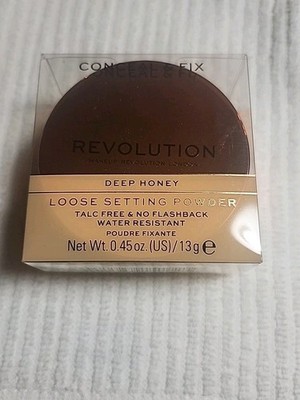 Revolution Loose Setting Powder Shade Deep Honey