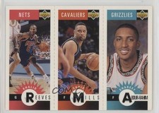 1996 Collector's Choice Mini-Card Panels Khalid Reeves Chris Mills Rookie RC 0p6. rookie card picture
