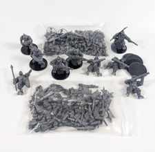WARGAMES ATLANTIC Miniatures LANDSKNECHT OGRES LOT 28mm Unpainted WAACF006
