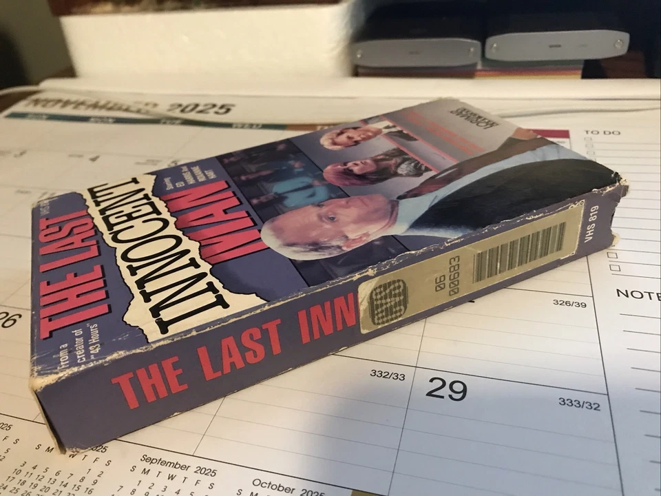 The Last Innocent Man VHS 1987 TV Movie Rare HTF Ed Harris Roxanne Hart - Image 4 of 4