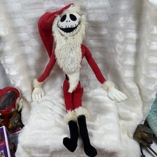 Santa Jack Skellington plush 26" Nightmare Before Christmas Disney Store Plush
