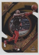 2021-22 Donruss Elite Power Formulas Orange Die-Cut Damian Lillard #29 s1i