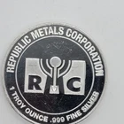 1 OZ .999 FINE SILVER ROUND