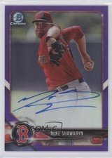 2018 Bowman Chrome Prospect Purple Refractor /250 Mike Shawaryn #CPA-MS Auto 5j0