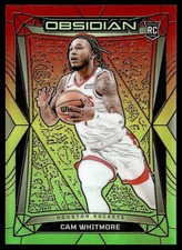2023-24 Panini Obsidian Electric Etch Red Flood Cam Whitmore 58/75 #33