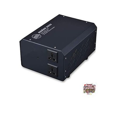 High-capacity 3000W Max Transformer for both domestic and international use AC