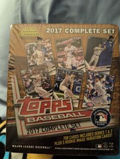 2017 Topps Baseball Complete Factory Set Includes Series 1 And 2 + 5 Rookie...