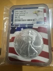 U.S. Mint American Eagle 2021 1 oz Silver NGC MS 70 Early Releases