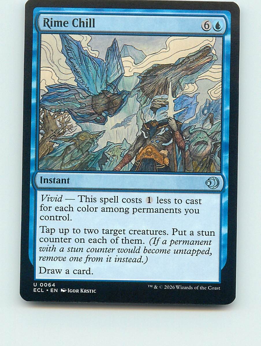 Rime Chill - U64 - MTG - Lorwyn Eclipsed (ECL)