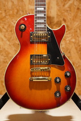 Fresher FL-301CS Les Paul Custom Style Electric Guitar Japan Made MIJ
