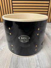 Natal Arcadia Tom Drum Shell 10”x8” Bare Wood Project #VK78