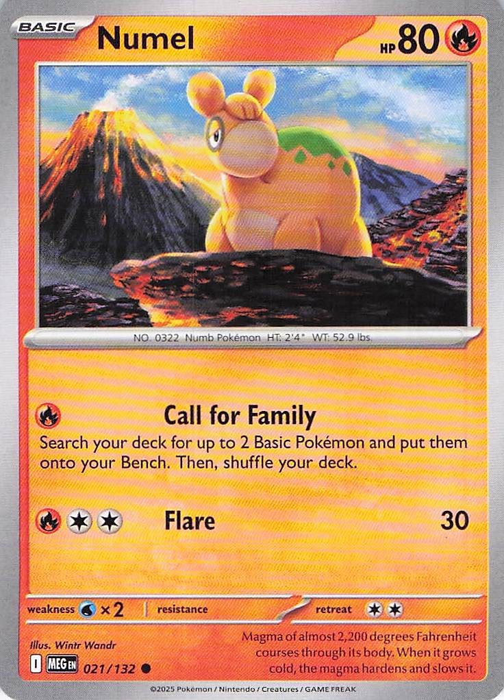 ME01: Mega Evolution #021/132 Numel