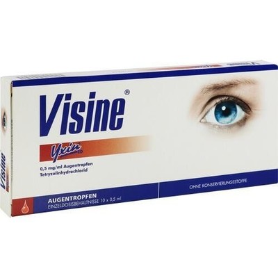 VISINE Yxin ED Einzeldosispipetten 10X0.5 ml PZN 4081171