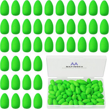 80/60/45 PCS Bullet Fishing Foam Floats Snell Float Surf Pompano Rigs Float for