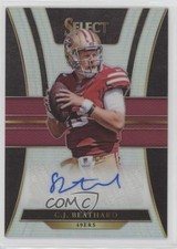 2017 Panini Select Rookie Signatures Silver Prizm 87/199 CJ Beathard Auto 2h5