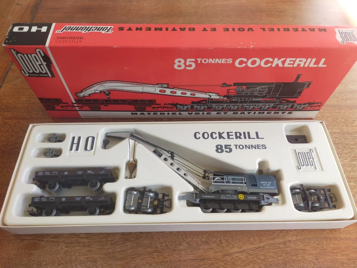 Grue de secours à vapeur Cockerill 85 t Jouef