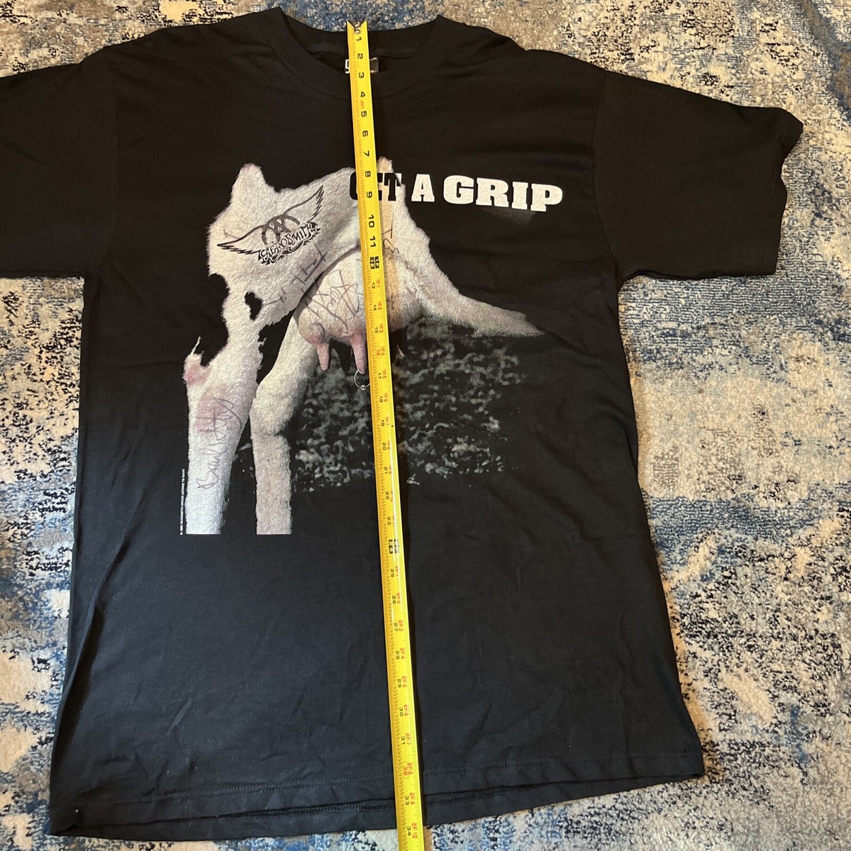 Aerosmith 1993年製 Tシャツ get a grip 美品 Vintage 90s 1993 Aerosmith Get a Grip Tour Shirt Size XL