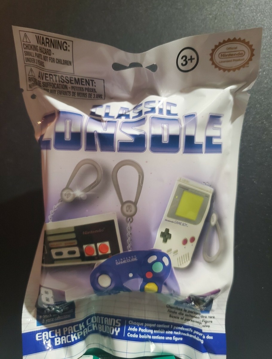 NEW* Nintendo Classic Consoles Backpack Buddies Keychain Blind Bag