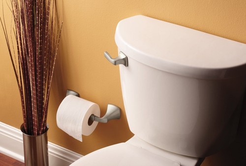 Moen YB5101BN Voss Toilet Tank Lever, Brushed Nickel 6.57 x 2.68 x 4.06 inches - 第 5/5 張圖片