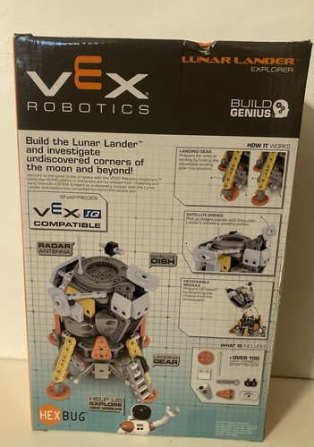 HexBug VEX Robotics Lunar Lander Explorer Construction Kit - STEM Starter - Picture 6 of 6