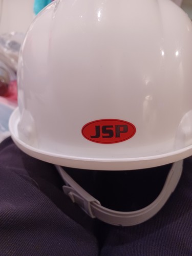 Jsp White Safety Helmet New - Picture 5 of 6