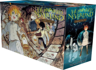 The Promised Neverland Manga Box Set (Manga Vols #1-20 + Poster