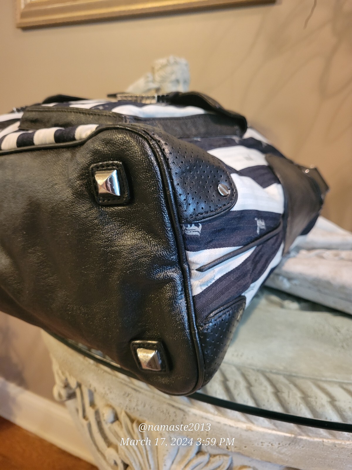 L.A.M.B. by Gwen Stefani Trenchtown Slouch Shoulder Bag Luxury Designer ...
