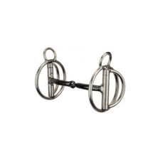 REINSMAN ROCKIN S 7/16  SMOOTH SWEET IRON SNAFFLE BIT