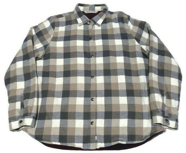orvis womens fleece lined flannel shirt jacket