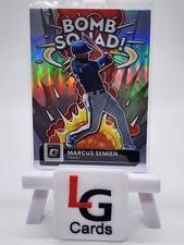 2022 Panini Donruss - Bomb Squad Silver Prizm  #BS-4 Marcus Semien