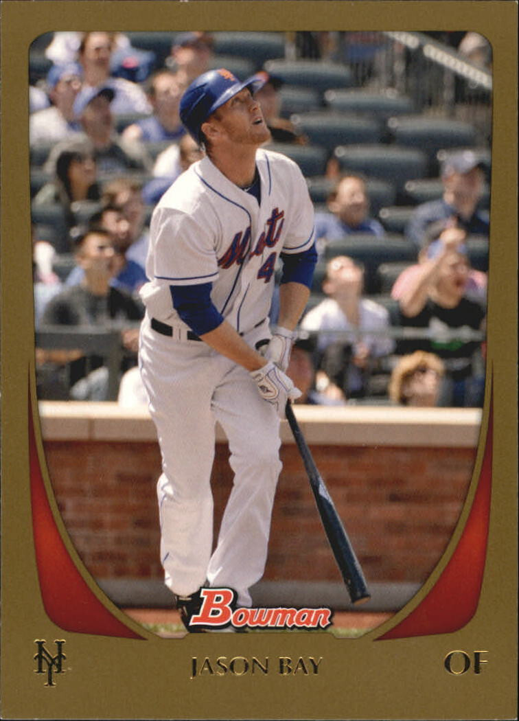 2011 Bowman Gold SP #29 Jason Bay New York Mets