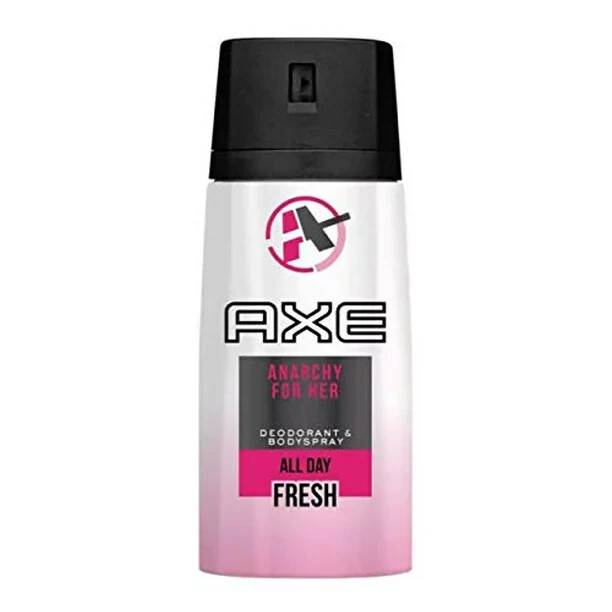 Axe Anarchy For Her Deodorant & Bodyspray 150ML (Pack 6)