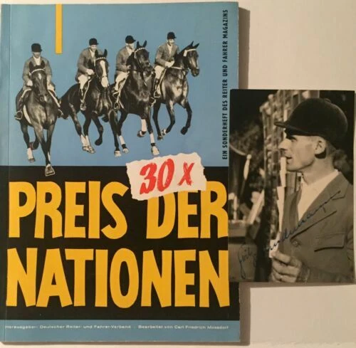 Autogramme & Autographen Autogrammkarte von Reiten