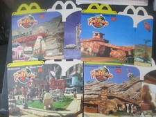 The Flintstones "Complete Happy Meal Box Set" Mint McDonald's/Europe 1994