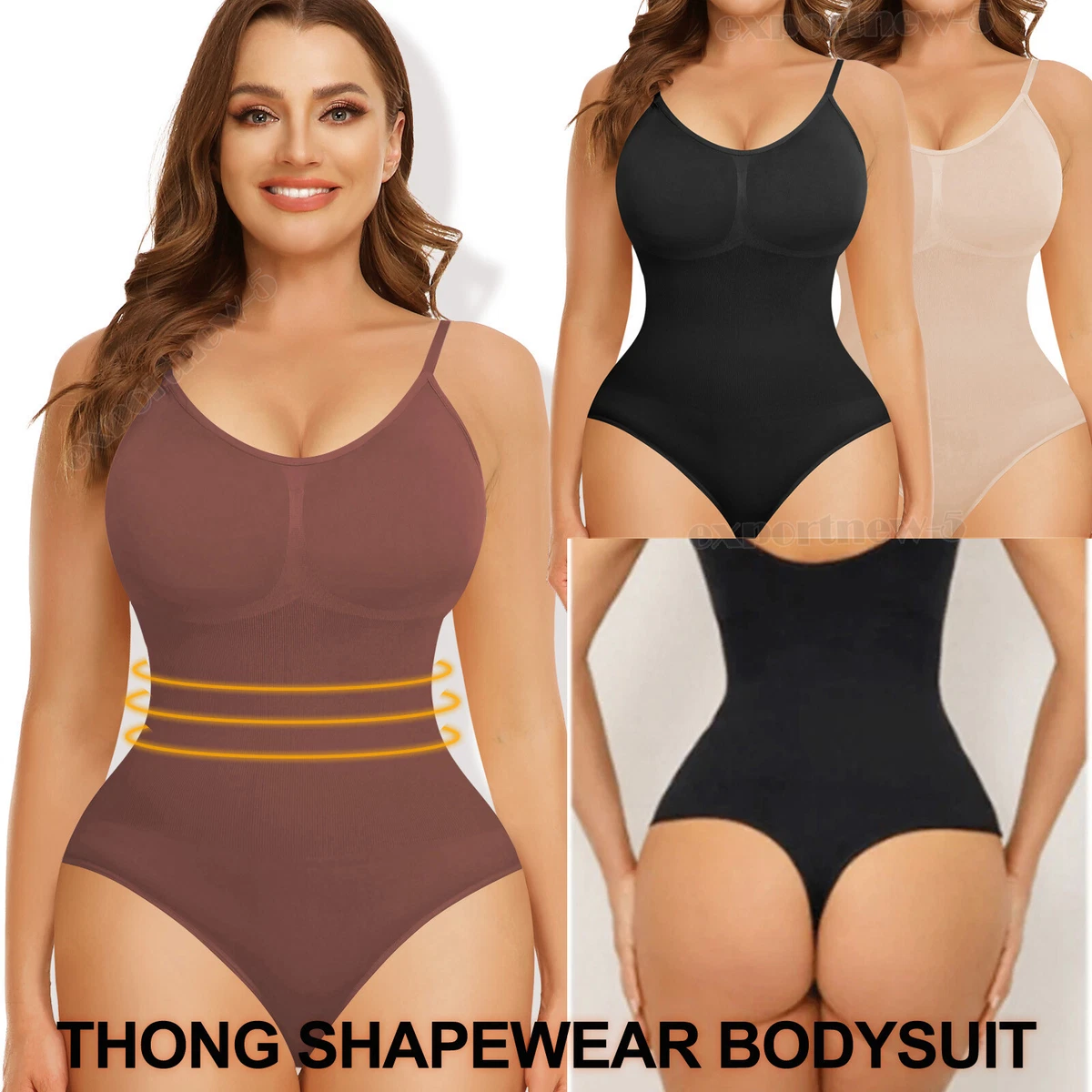 JOYSHAPER Thong Shapewear Bodysuit for Women Tummy Control Thong