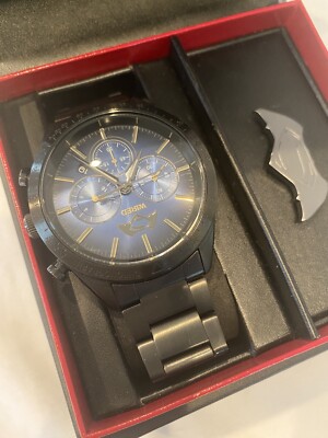 Seiko Wired Watch BATMAN v SUPERMAN AGAT708 Chronograph Blue